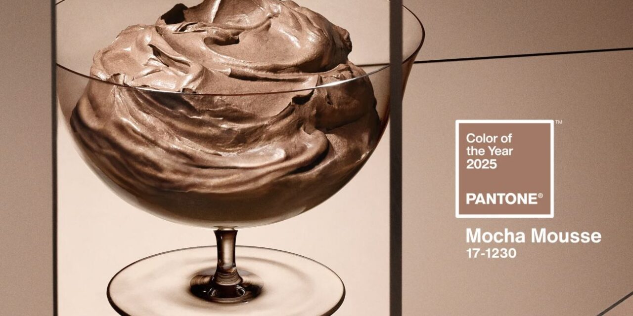 Mocha mousse is the colour of the year 2025
