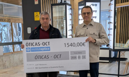 ÓTICAS-OCT strengthens social commitment with donation to CAT Renascer