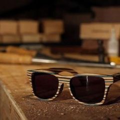 Imagem da notícia: Skates transformados em &oacute;culos