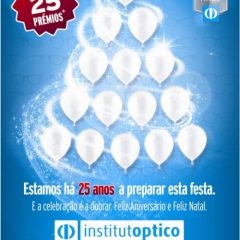 Imagem da notícia: Institutoptico lan&ccedil;a campanha dupla de Anivers&aacute;rio e Natal