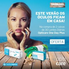 Imagem da notícia: Lan&ccedil;amento de lentes de contacto Opticare One Day Plus