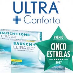Imagem da notícia: ULTRA&reg; da Bausch+Lomb ganha o Pr&eacute;mio Cinco Estrelas 2017