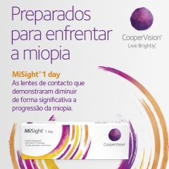 Imagem da notícia: Miopia: tratamento pioneiro com lentes de contacto