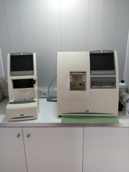 Imagem da notícia: Vendo duas máquinas de corte de lentes