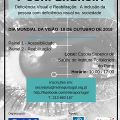 Imagem da notícia: Porto recebe V Conferência – Deficiência Visual e Reabilitação