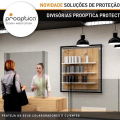 Imagem da notícia: Covid-19: criadas soluções de proteção Prooptica Protect