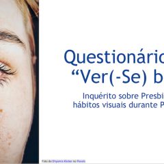 Imagem da notícia: Saúde visual dos portugueses foi agravada com a pandemia