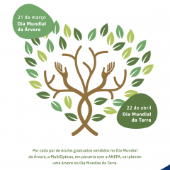Imagem da notícia: MultiOpticas planta árvores por óculos graduados vendidos