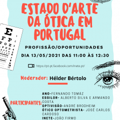 Imagem da notícia: INETE: Debate “O estado d’arte da Ótica em Portugal” acontece a 13 de maio