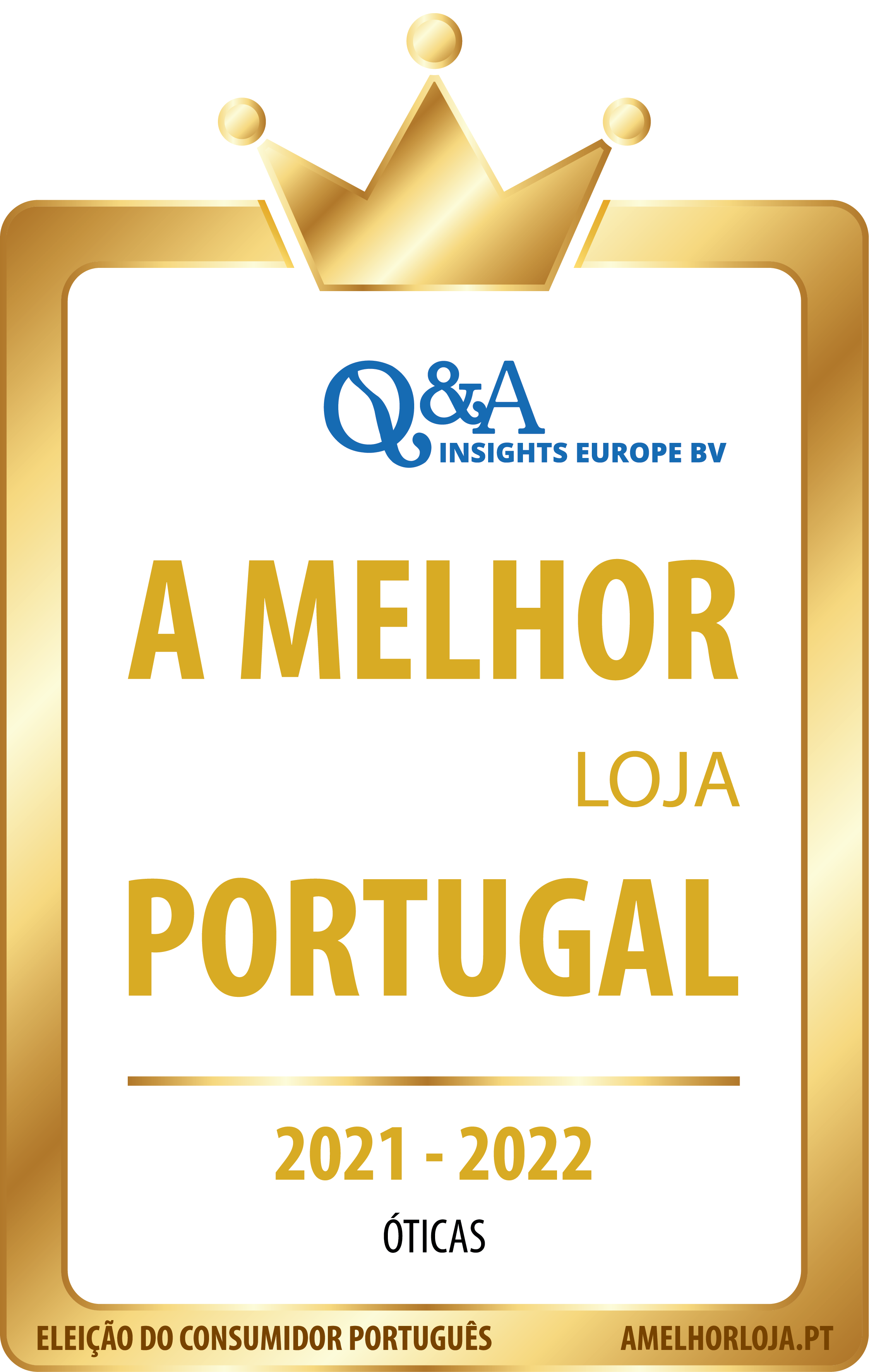 Imagem da notícia: MultiOpticas distinguida como “A Melhor Loja de Portugal” no setor ótico