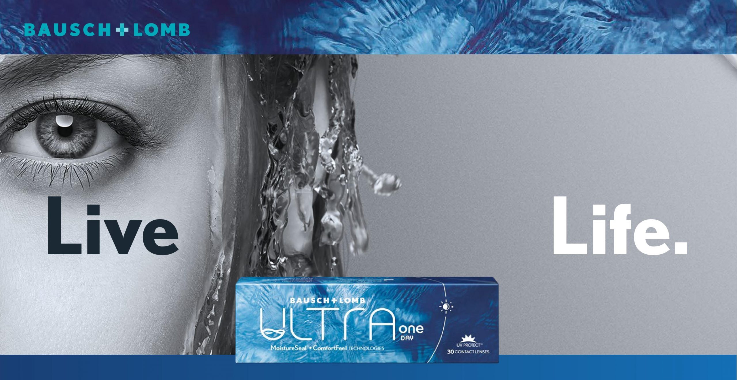 Imagem da notícia: BAUSCH + LOMB anuncia o lançamento das Lentes de Contacto de Silicone-Hidrogel ULTRA® ONE DAY