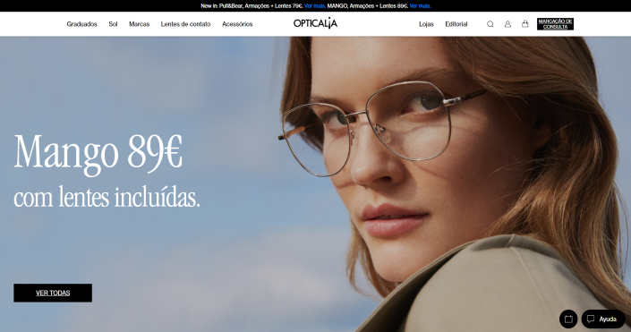 Imagem da notícia: Opticalia lança nova loja online