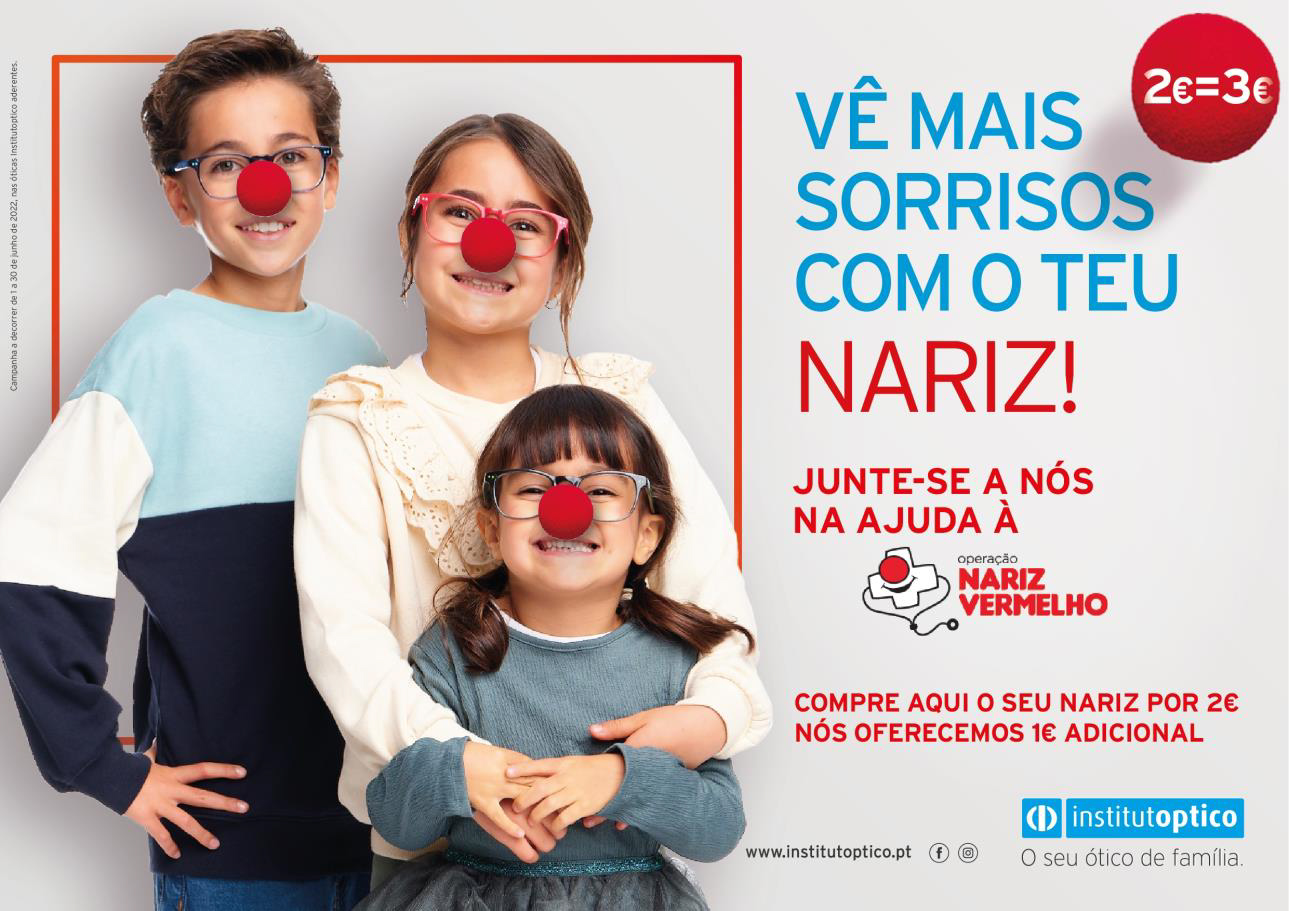 Imagem da notícia: Dia da criança junta Institutoptico e Associação Nariz Vermelho