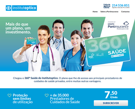 Imagem da notícia: Institutoptico oferece plano de saúde sem custos de adesão ou mensalidade