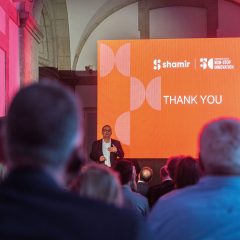 Imagem da notícia: Shamir celebra 50 anos de inovação em Lisboa