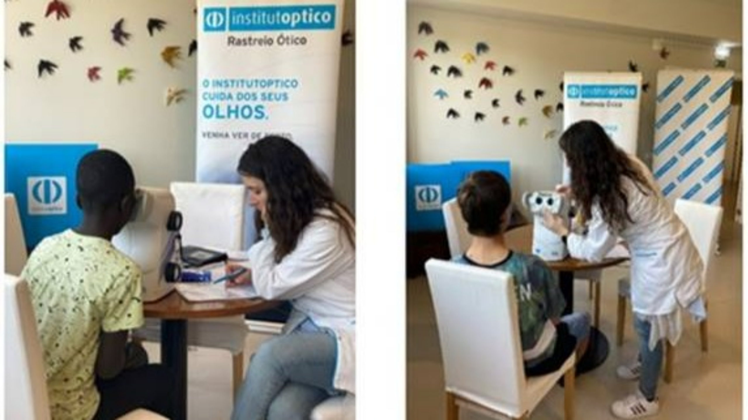 Imagem da notícia: Institutoptico conclui campanha de Natal com ação de rastreio