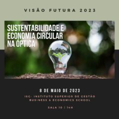 Imagem da notícia: “Sustentabilidade e economia circular na ótica” em debate