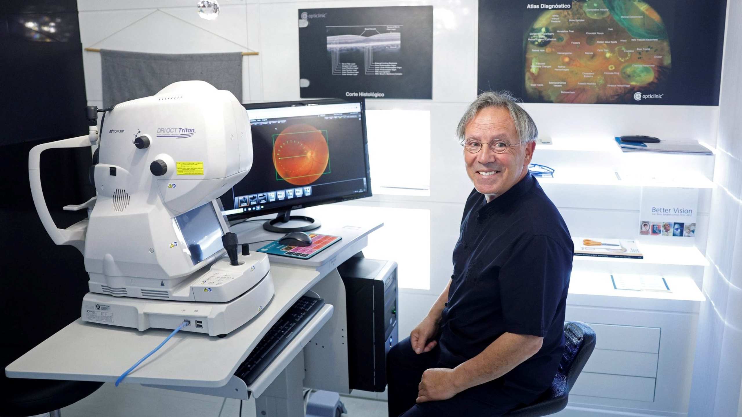 Imagem da notícia: OPTICLINIC investe em retinógrafos e OCTs de vanguarda