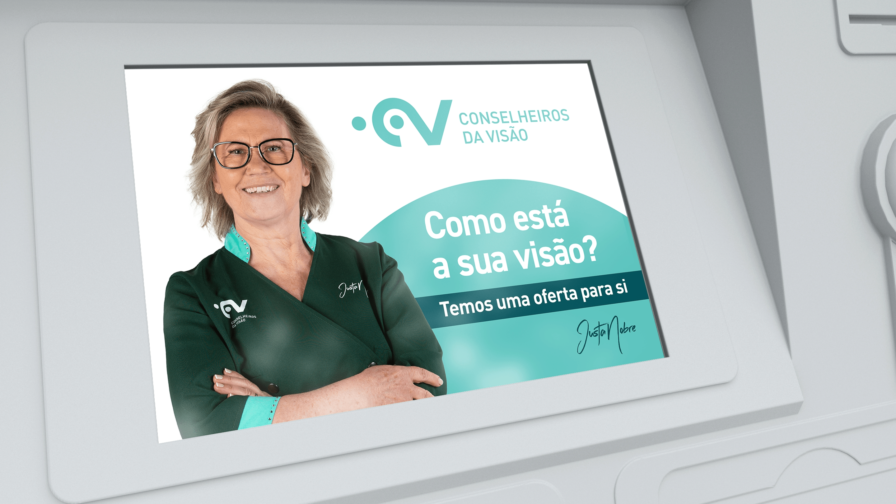 Imagem da notícia: Conselheiros da Visão e Justa Nobre em Campanha Institucional