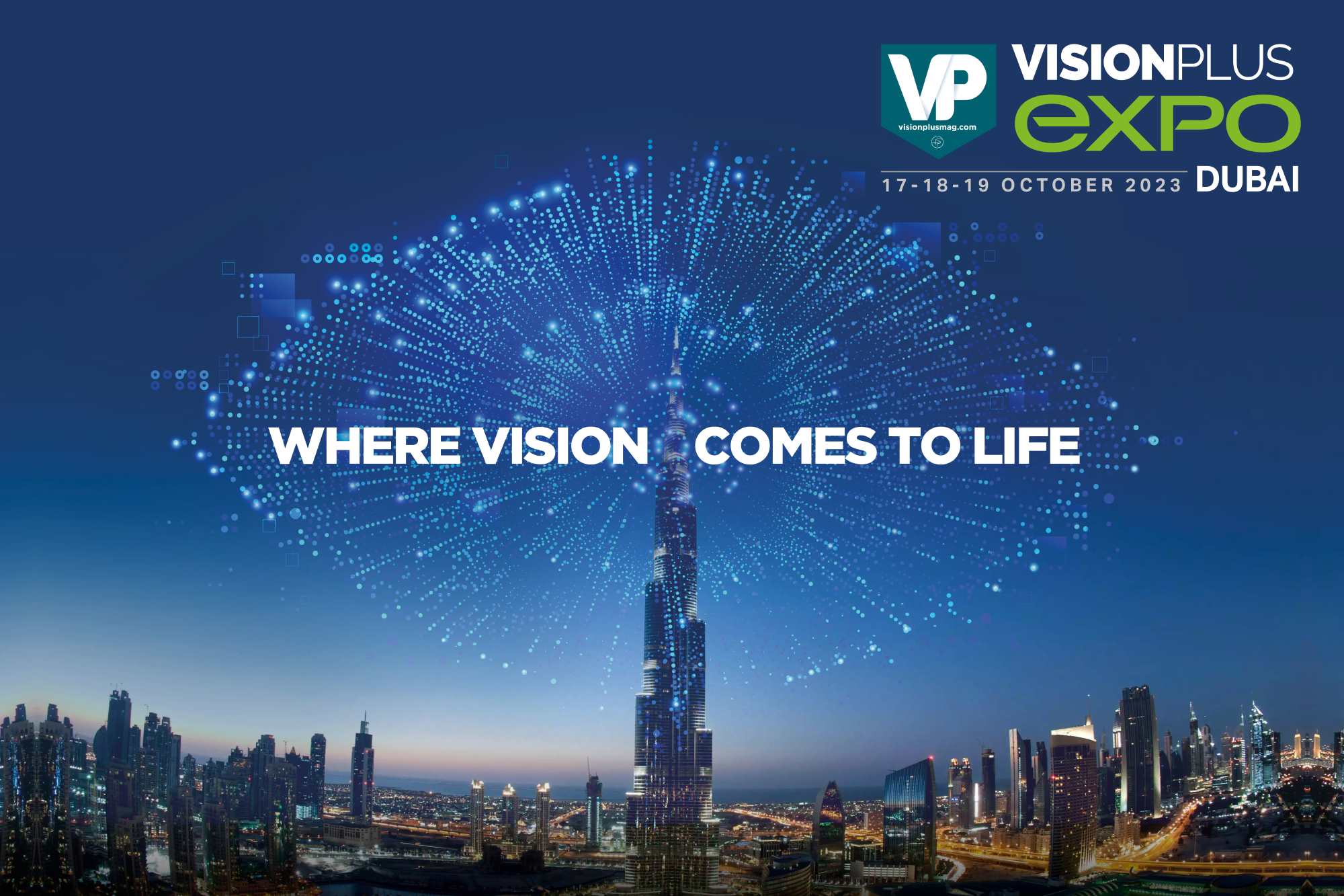 Imagem da notícia: Dubai está pronto para receber a VisionPlus Expo 2023
