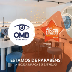 Imagem da notícia: OMB Grupo Óptico recebe Prémio 5 Estrelas Regiões