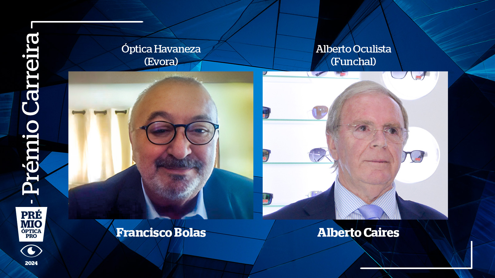 Imagem da notícia: Francisco Bolas e Alberto Caires vencem Prémio Carreira