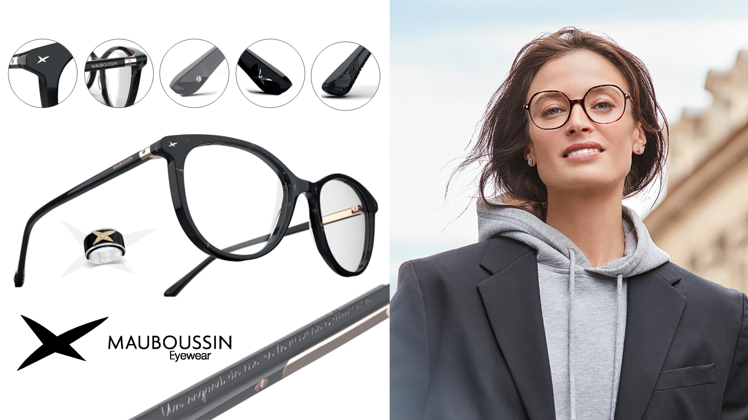 Imagem da notícia: Mauboussin Eyewear, o requinte da joalharia francesa no universo da ótica