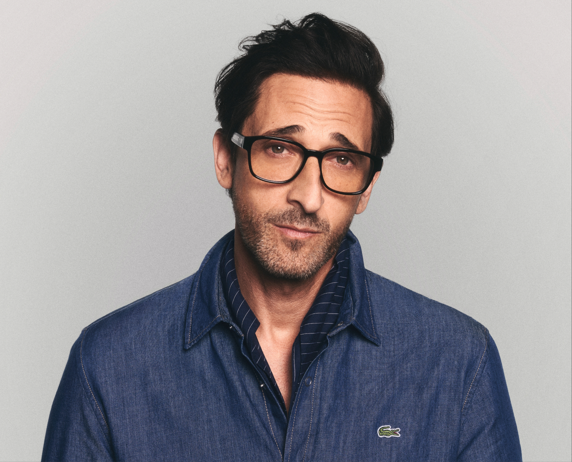 Imagem da notícia: Adrien Brody é o novo embaixador global de eyewear da Lacoste