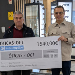 Imagem da notícia: ÓTICAS-OCT reforçam compromisso social com doação ao CAT Renascer