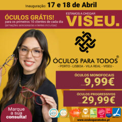 Imagem da notícia: Óculos Para Todos inaugura loja em Viseu