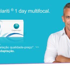 Imagem da notícia: CooperVision lança as novas lentes de contacto clariti® 1 day multifocal