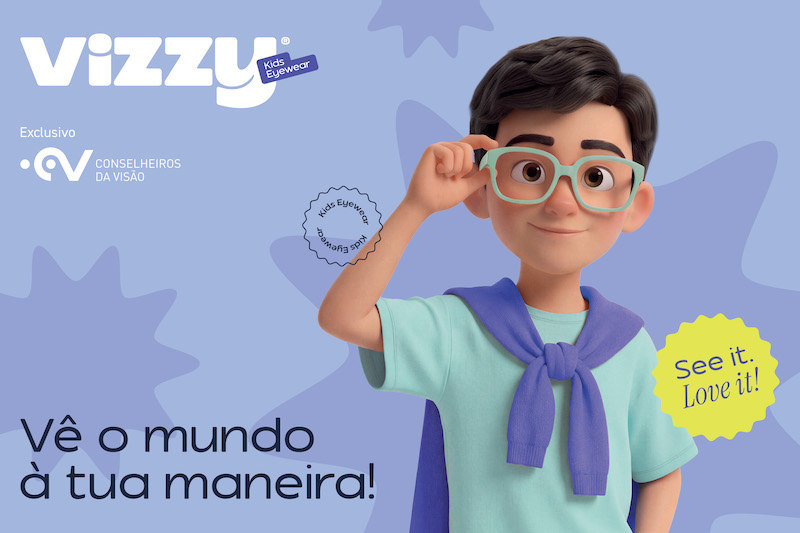 Imagem da notícia: Vizzy – Kids Eyewear, a nova marca dos Conselheiros da Visão