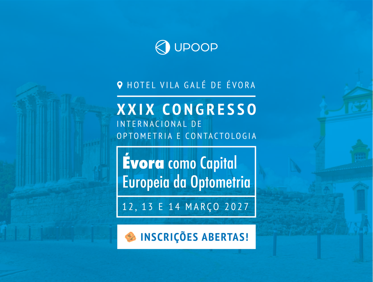 Imagem da notícia: XXIX CIOC’27: UPOOP leva a optometria a Évora